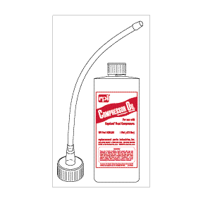 RPI Compressor Oil 16oz Bottle. Compare to 60051