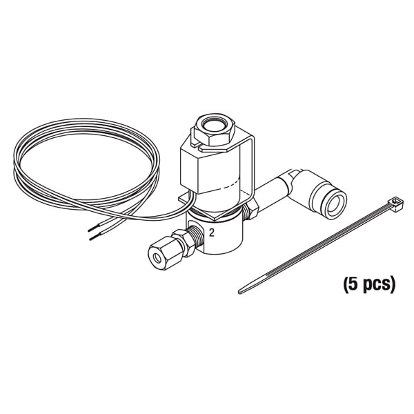 RPI Solenoid Valve for Scican Statim 2000, 5000, G4 2000 & G4 5000. Ports: 1/8" FPT; 2 Way; N.C