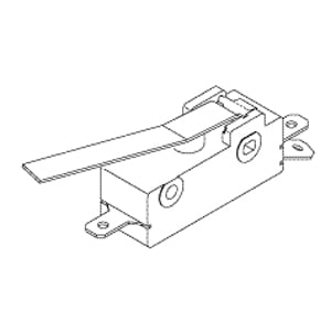 RPI 3-Lead Function Switch, 20A @ 125-250VAC; SPDT. Mounts to bracket in main valve assembly