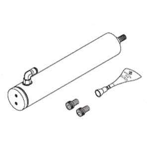 RPI Tilt Cylinder Kit. 1.88" OD x 12.18" O/A Lg (retracted). Includes cylinder, 2 x LG Stainless