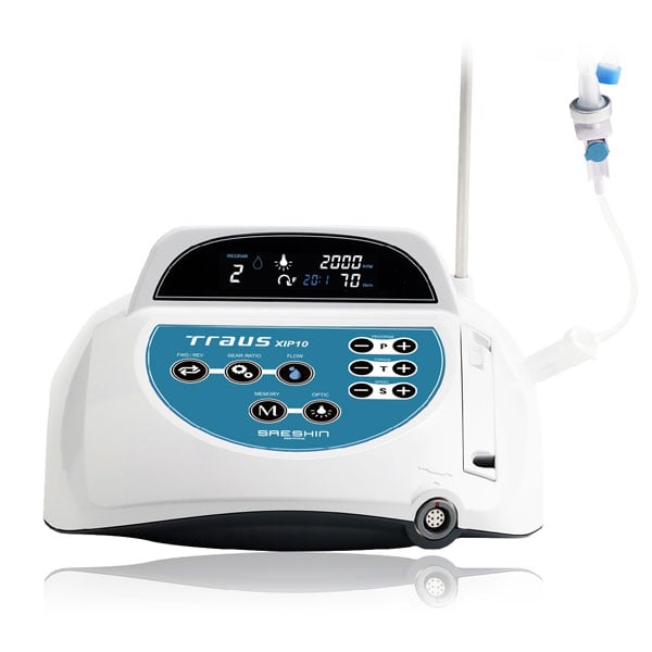Saeshin Advanced Implant Motor Set, 20:1, Optic. Includes: 1 x Main Console, 1 x E-type Micromotor