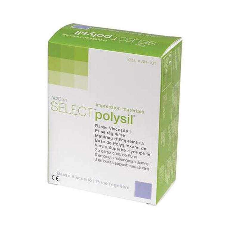 Polysid Syp SELECT polysil EXPORT PACKAGE VPS Regular Set 50 mL Cartridge, Light ...