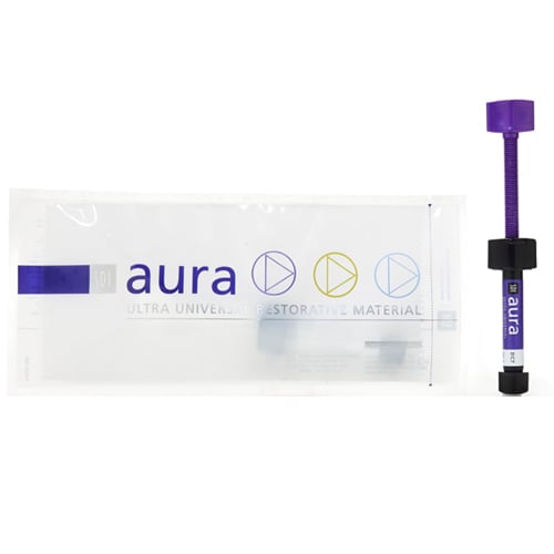 Aura eASY Shade AE4, 4 gram syringe, nano-Hybrid All purpose composite Syringe Refill 1 x 4g