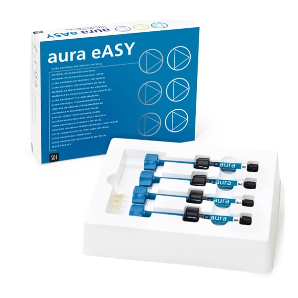 Aura eASY Complet Multipurpose Kit, Contains: 80 x 0.25g Complets (AE1, AE2, AE3, AE4); 1 x Shade