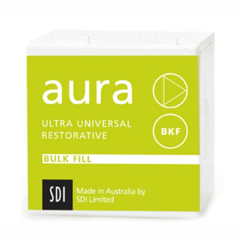 Aura Bulk Fill, 0.25 gram complet refills, universal nano-hybrid composite complet refill 20 x