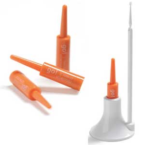 GO Single Dose Kit - One Component Self-Etching Light Cured Adhesive. Kit Contians: 50 - 0.1 mL