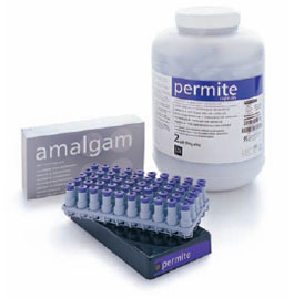 Permite Fast Set 2-Spill (600 mg) dispersed phase alloy capsule, package of 50 capsules