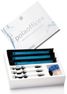 Pola Office+ Tooth Whitening System - 3 Patient Kit - with Retractors. Includes: 3 - 2.8mL