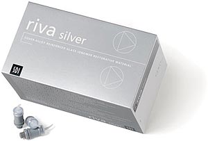 Riva Silver Capsules - Silver-alloy Reinforced Glass Ionomer Restorative and Core Build-Up