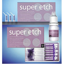 Super Etch 12 Gm. Syringe. 37% Phosphoric Acid Etch Gel, Syringe Kit: 1 - 9.6 mL (12 gram) Syringe