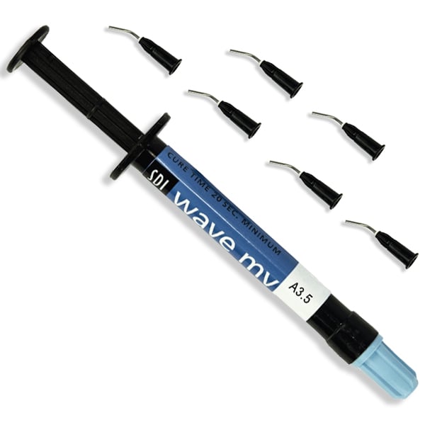 Wave HV Wave - A3.5 Syringe, HV Flowable Composite, Light-Cured: 1 - 1 Gm. Syringe and 5