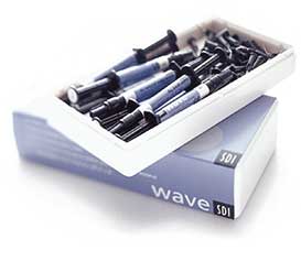 Wave A2 Syringe Bulk Pack, LV Flowable Composite, Light-Cured: 10 - 1 Gram Syringes and 40