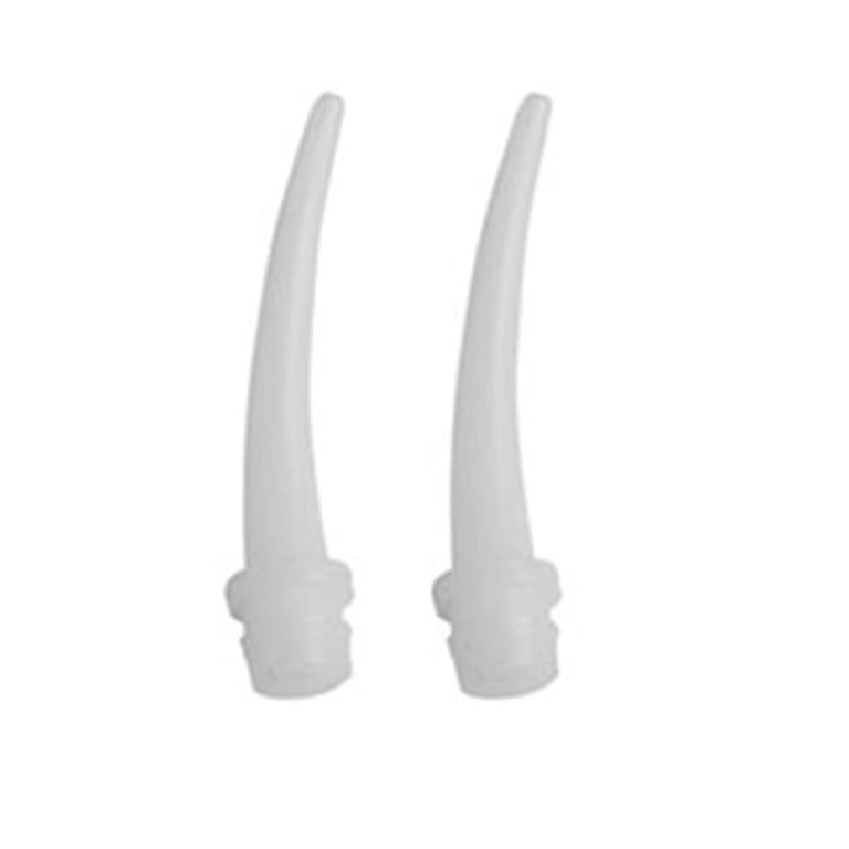 DentiAnn Oral Tips, White, 50/Pk. Designed to work with regular body impression materials
