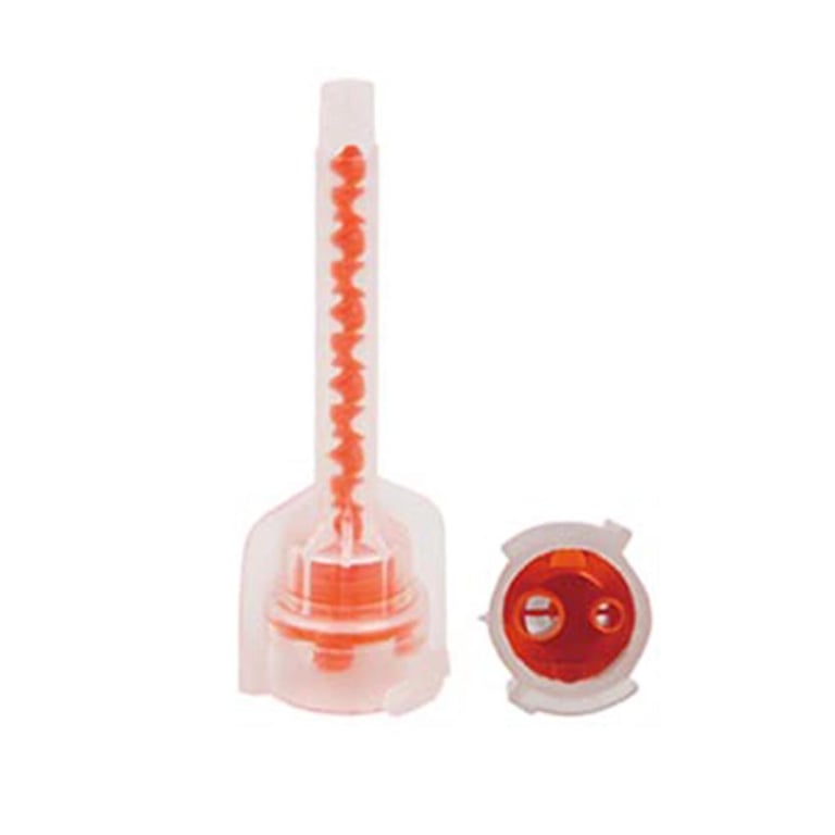 DentiAnn 4:1 Core Mixing Tips, Large, 50/Pk. Features a flat end design. For use with cementation