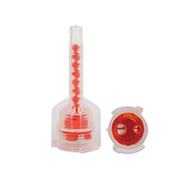 DentiAnn 4:1 Core Mixing Tips, Small, 50/Pk. Features a flat end design. For use with cementation