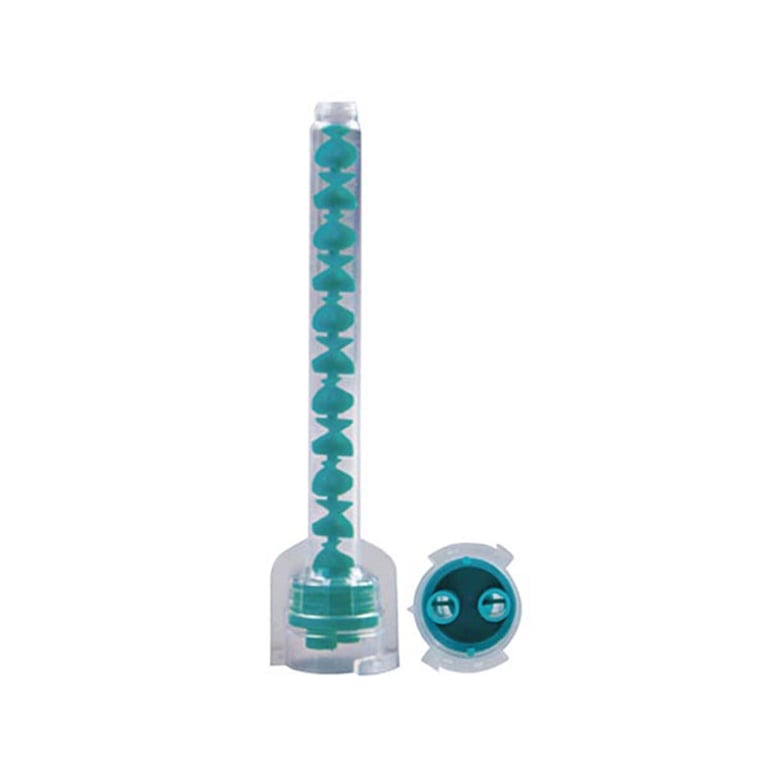 DentiAnn 1:1 HP Mixing Tips, 6.5mm, Large, Green, 50/Pk. Designed for controlled, bubble-free