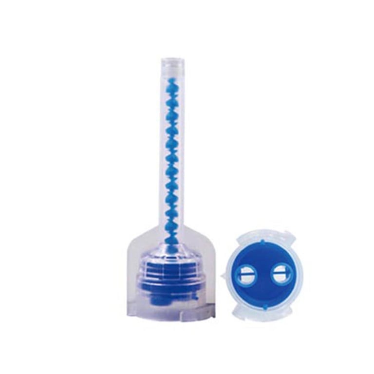 DentiAnn 1:1 HP Core Build-Up Mixing Tips, Blue, 50/Pk. Designed for controlled, bubble-free
