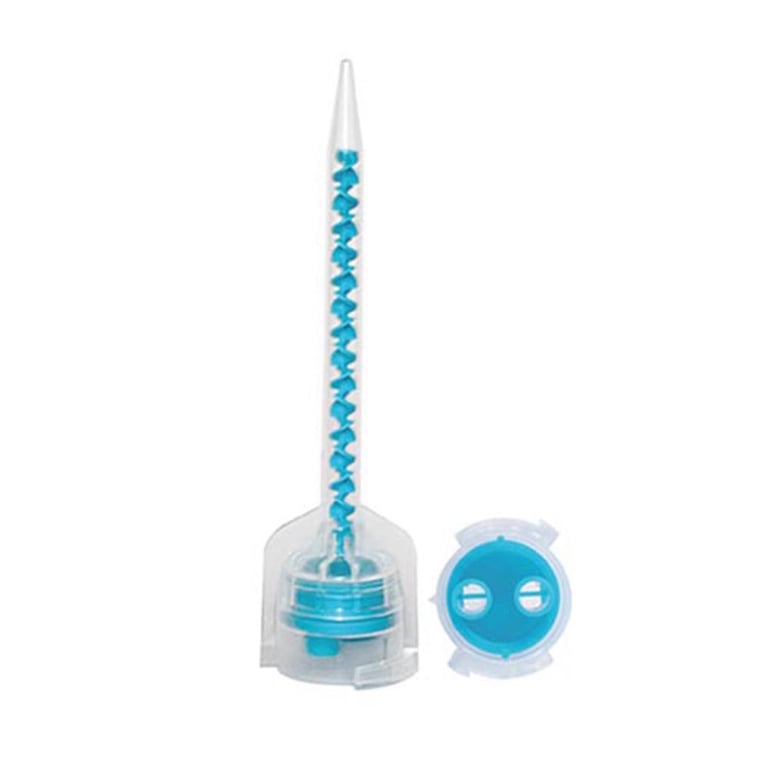 DentiAnn 1:1 HP Cement Mixing Tips, Blue, 50/Pk. Designed for controlled, bubble-free dispensing