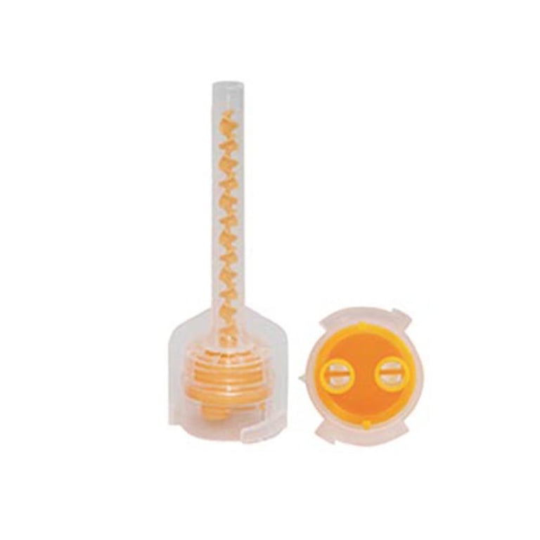 DentiAnn HP Mixing Tips, Light Body, Yellow, 50/Pk. Designed for controlled, bubble-free
