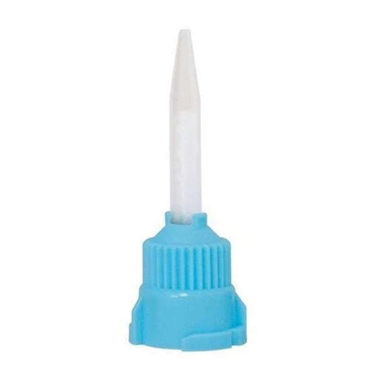 Sentry Crown & Bridge T-Style Mixing Tips, 1:1 Ratio, Blue with Clear, 25/Pk
