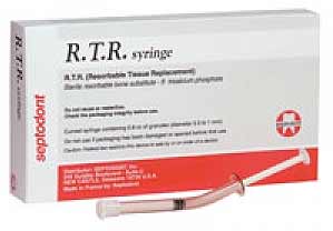 R.T.R. Syringe, Resorbable Tissue Replacement, Synthetic Bone Grafting ...