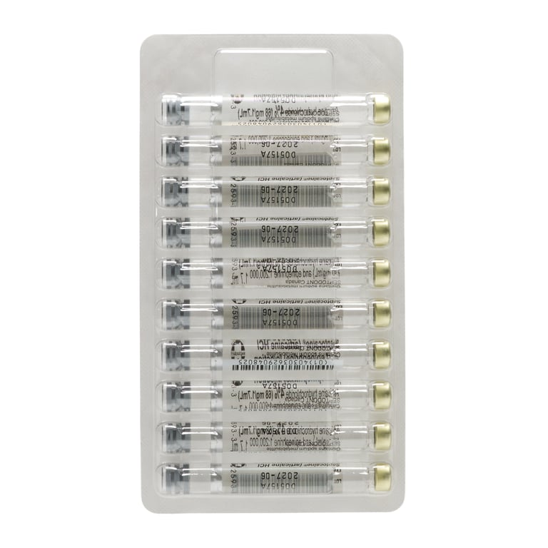 Septocaine Articaine HCl 4% with Epinephrine 1:20