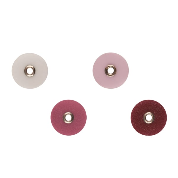 SeptoDiscs Refill, 1/2" Abrasive Discs, Assorted Grits, 50/Bx. The flexible discs allow access