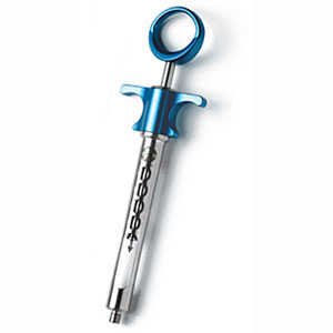 Septodont Petite (Blue)Aspirating Syringe, Lightweight construction of Aluminum