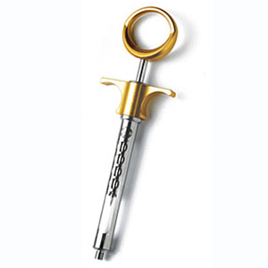 Septodont Aspirating Syringe Standard, Bronze (Gold color), Lightweight construction of Aluminum