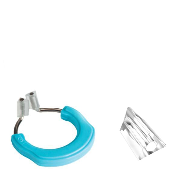 SeptoMatrix Hard Sectional Refill. The refill contains 1 hard ring and 8 triangular silicone tips