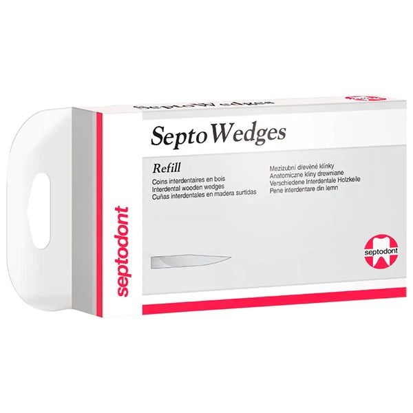 SeptoWedges Violet Refill, 100/Bx 2.2mm x 1.4mm x