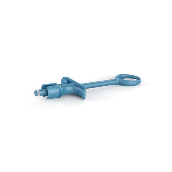 Ultra Safety Plus Twist XL Reusable Handle Blue, Autoclavable, Single Syringe Handle. This new