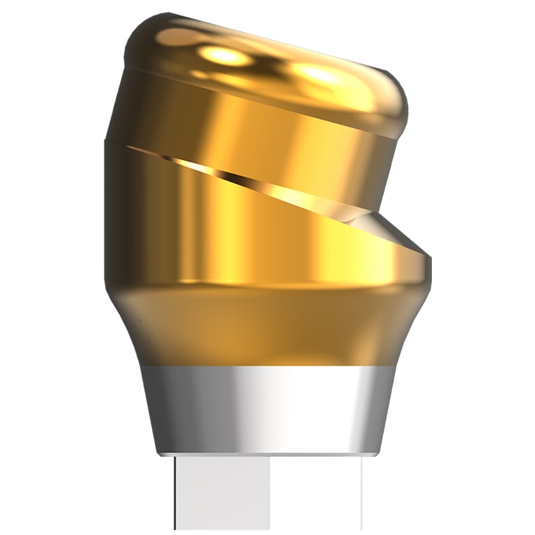 Seum Medi 15° Angled IOS Abutment for MIS SEVEN (Standard), 1.5mm, 1/Pk. Kit provides 15° angled