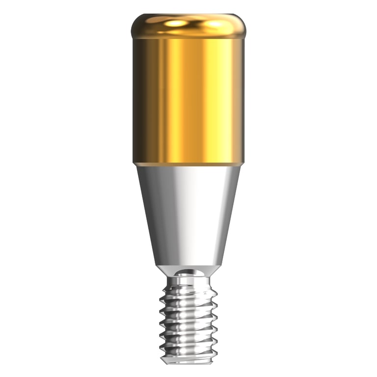 Seum Medi IOS Abutment for Straumann Bone Level NC, 5.0mm, 1/Pk. Includes abutment and male