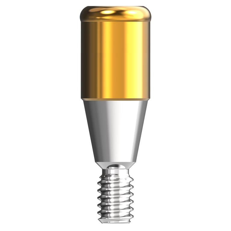 Seum Medi IOS Abutment for Straumann Bone Level RC, 5.0mm, 1/Pk. Includes abutment and male