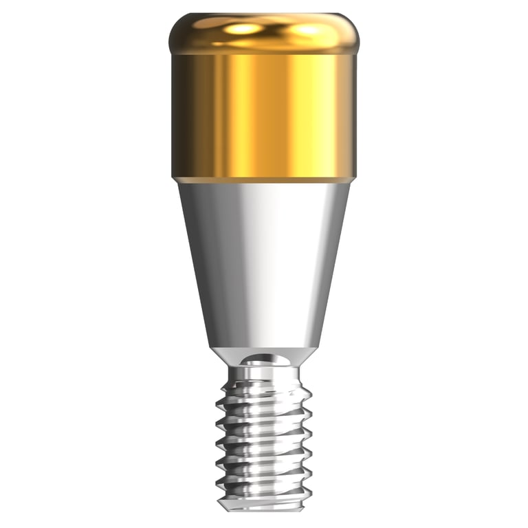 Seum Medi IOS Abutment for MIS SEVEN (Standard), 3.0mm, 1/Pk. Includes abutment and male