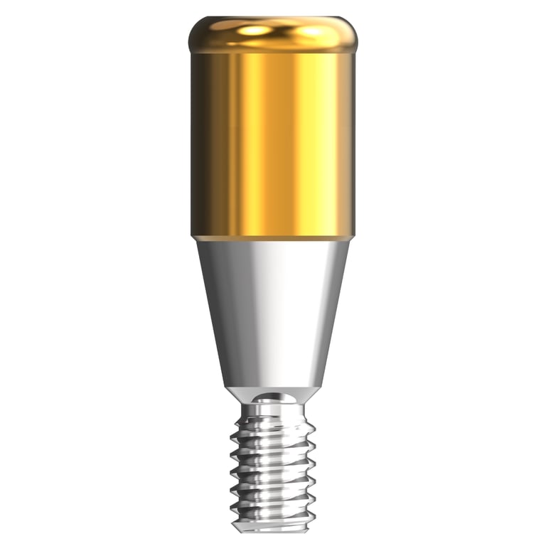 Seum Medi IOS Abutment for MIS SEVEN (Wide 5.0), 5.0mm, 1/Pk. Includes abutment and male