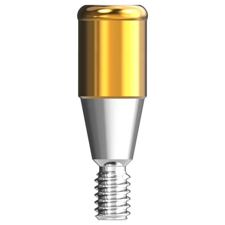 Seum Medi IOS Abutment for SIN CM, 5.0mm, 1/Pk. Includes abutment and male processing set