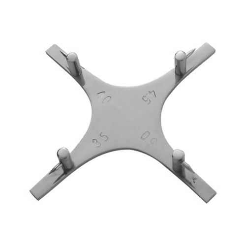 SHAFQAT Orthodontic Instruments Bracket Positioning Gauge, Stainless Steel