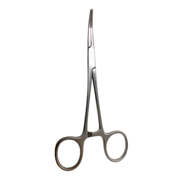 SHAFQAT 5.5" Curved Kelly Hemostat 1/Pk. Stainless Steel