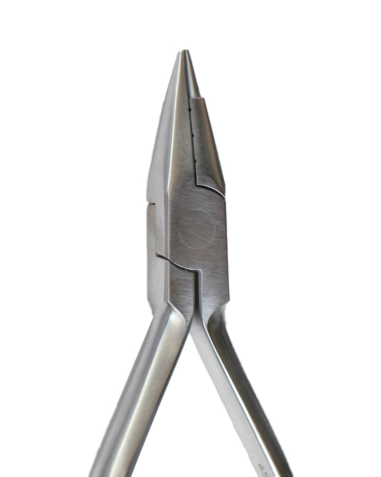 Shioda Jarabak Pliers, Bending Capacity: Wire up to .020in