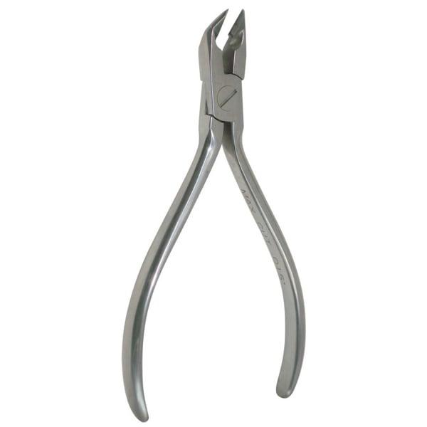 Shioda Pin & Ligature Cutters, Angled. Cutting Capacity: Ligature wire up to .015"