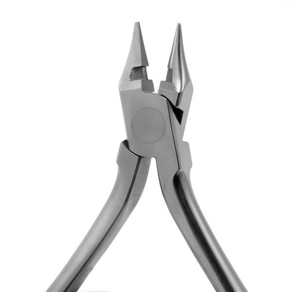 Shioda Light Wire Pliers with Cutters, Grooved Square Tip, Bending & Cutting Capacity: Wire up