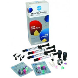 Beautifil Flow Plus Standard Kit. Injectable Hybrid Restorative Material, Light-Cure. Kit contains