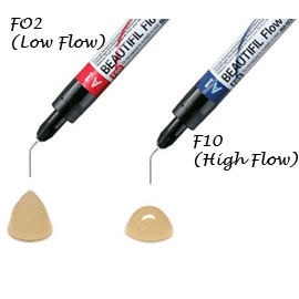 Beautifil Flow F10 - High Flow A2 Syringe - Flowable Restorative Material, 1 - 2 Gram Syringe