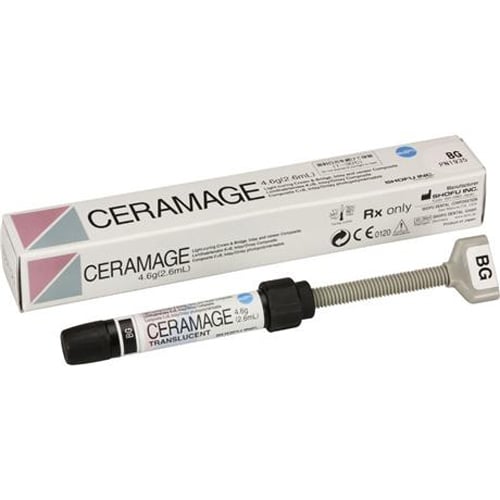 Ceramage Transparent incisal modifier BG (Blue Glass) - 1x 2.6ml (4.6g) Syringe. Light-curing