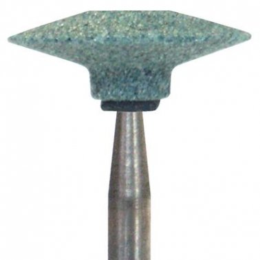 Dura-Green KN7 knife edge HP (handpiece), 12/pk, silicon carbide finishing stones