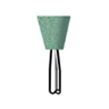 Dura-Green IC6 inverted cone HP (handpiece), 12/pk, silicon carbide finishing stones