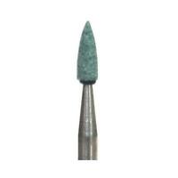 Dura-Green FL1 flame HP (handpiece), 12/pk, silicon carbide finishing stones