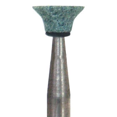 Dura-Green IC3 inverted cone HP (handpiece), 12/pk, silicon carbide finishing stones